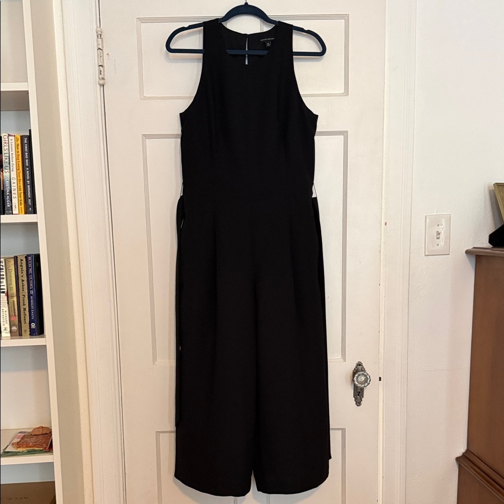 Banana Republic Fully-lined Black Jumpsuit - size 10